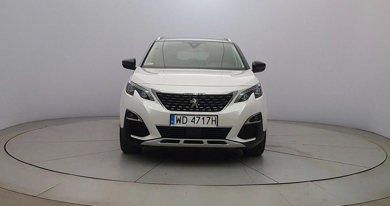 Peugeot 3008 cena 104850 przebieg: 48000, rok produkcji 2018 z Krzywiń małe 466